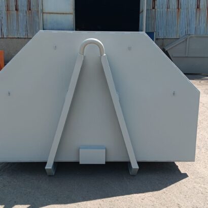 Suťový hákový kontejner Abroll 5000×2350×600 mm – výroba JM20 Ostrava